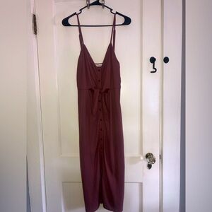 Mod Ref plum colored dress, size large